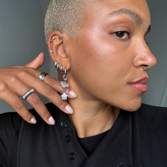 HALO single earring