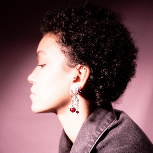 SLOW BURNER earring